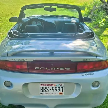 1999 Mitsubishi Eclipse GS-T Spyder Convertible 2D