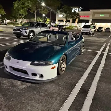 1999 Mitsubishi Eclipse GS-T Spyder Convertible 2D