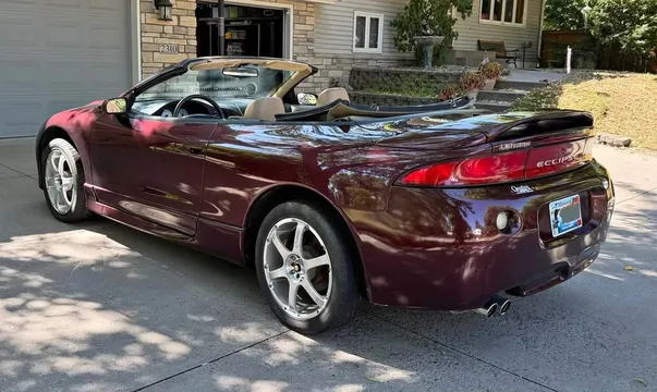 1999 Mitsubishi Eclipse GS-T Spyder Convertible 2D