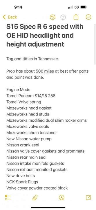 1999 Nissan S14 Silvia - Image 17 of 20