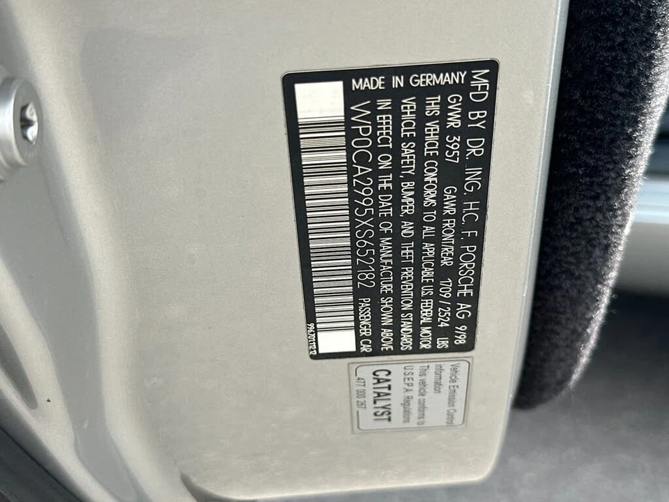 1999 Porsche 996 Carrera - Image 31 of 31