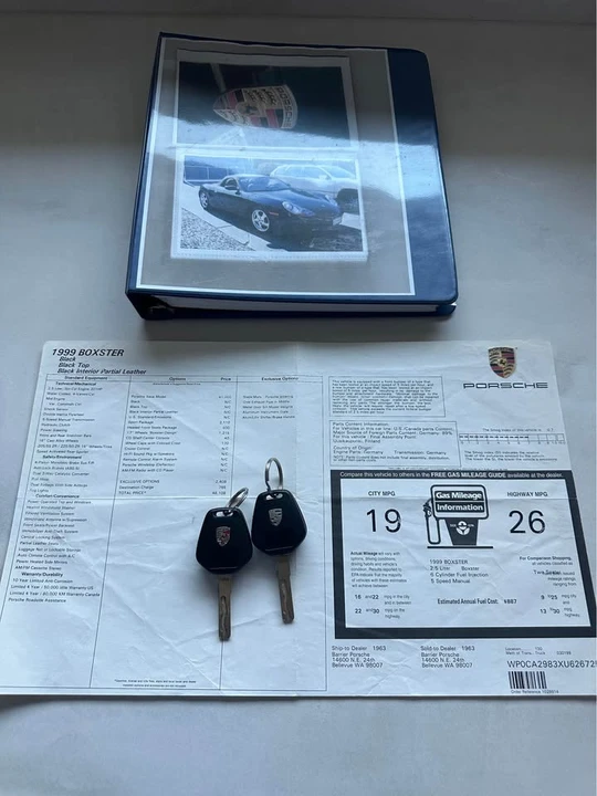 1999 Porsche 986 Boxster - Image 13 of 15