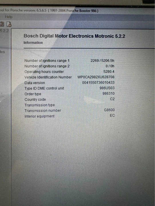 1999 Porsche 986 Boxster - Image 17 of 17
