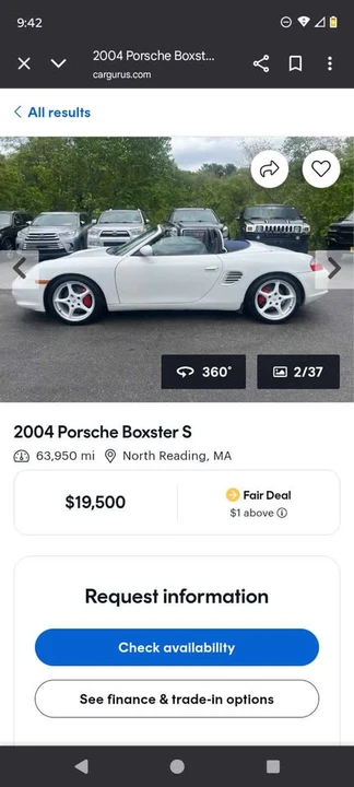 1999 Porsche 986 Boxster - Image 18 of 18