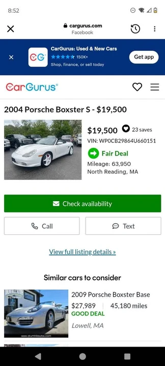 1999 Porsche 986 Boxster - Image 17 of 18