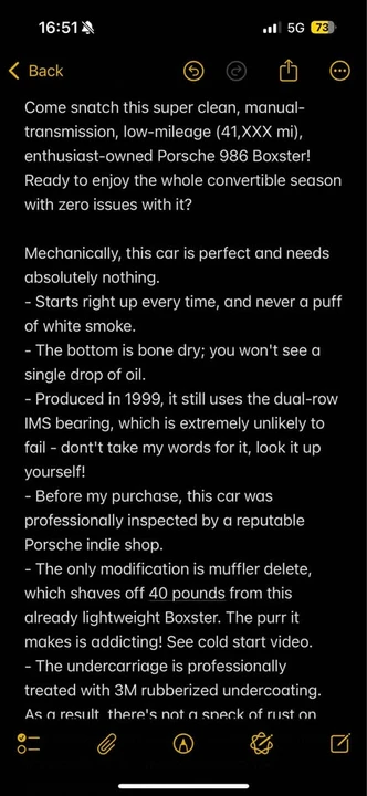 1999 Porsche 986 Boxster - Image 18 of 20