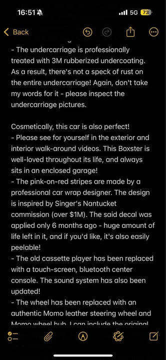 1999 Porsche 986 Boxster - Image 19 of 20