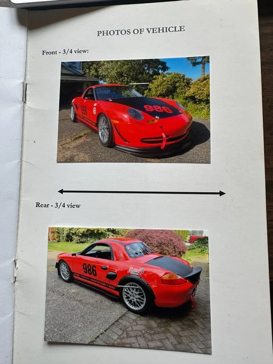 1999 Porsche 986 Boxster - Image 11 of 12