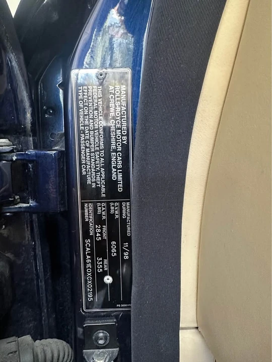 1999 Rolls-Royce Silver Seraph - Image 15 of 19