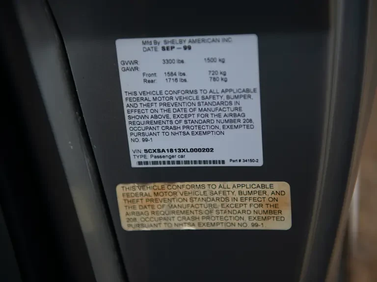 1999 Shelby Series 1 - Image 29 of 31