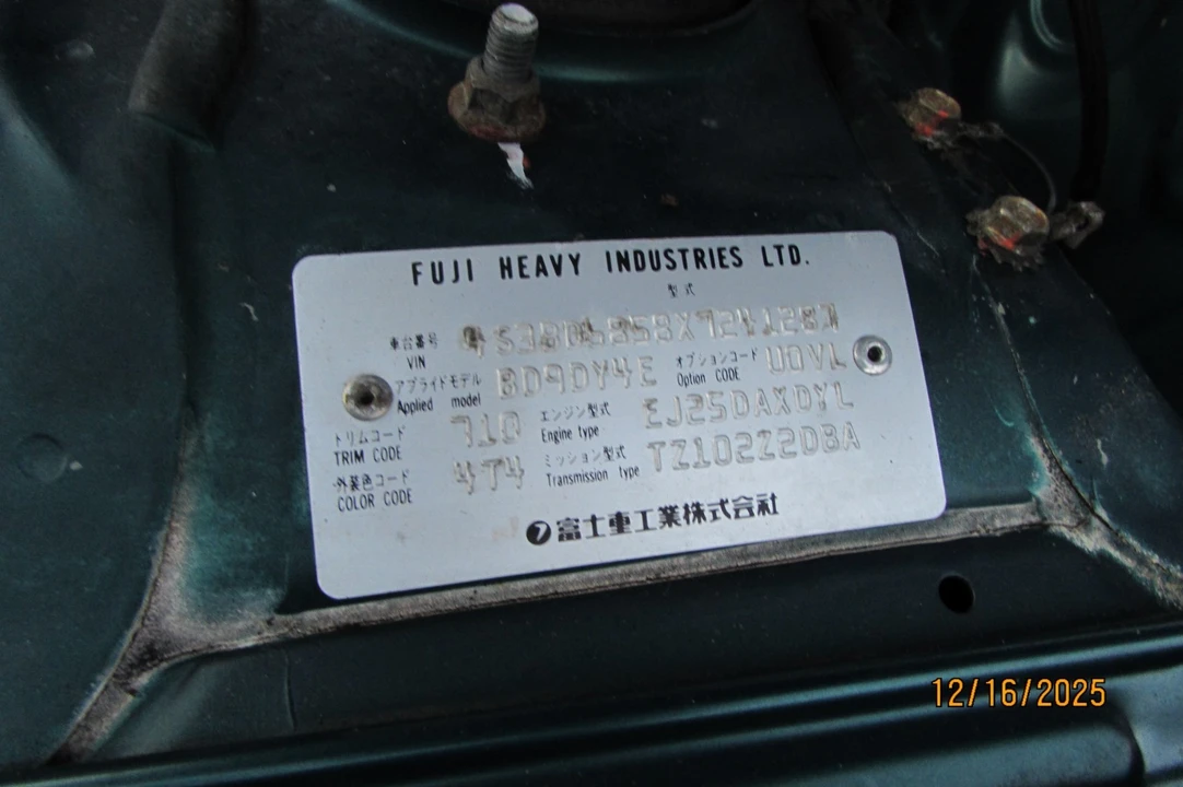 1999 Subaru Legacy 2nd Gen - Image 15 of 21