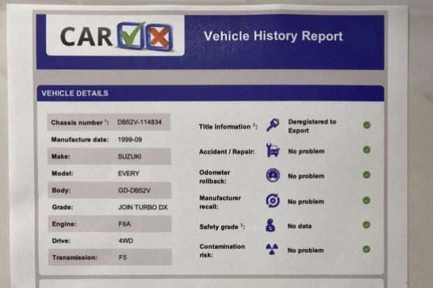 1999 Suzuki Carry & Every 9th Gen - Image 8 of 8