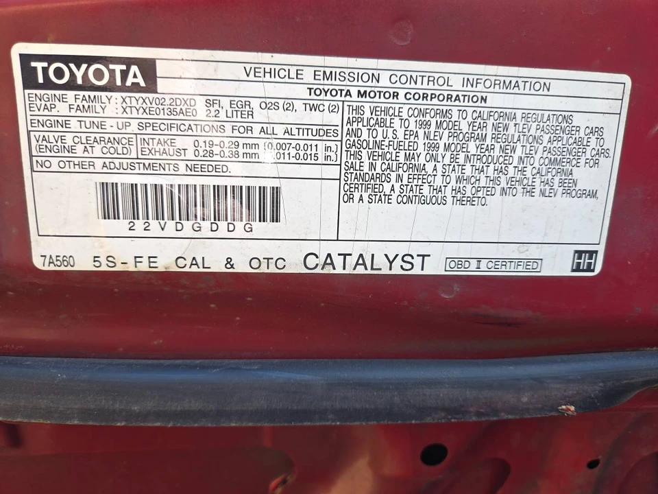 1999 Toyota Celica 6th Gen - Image 15 of 15