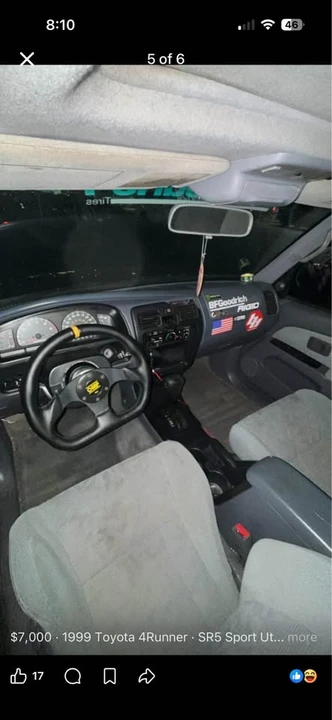 1999 Toyota 4Runner 3rd Gen - Image 6 of 7