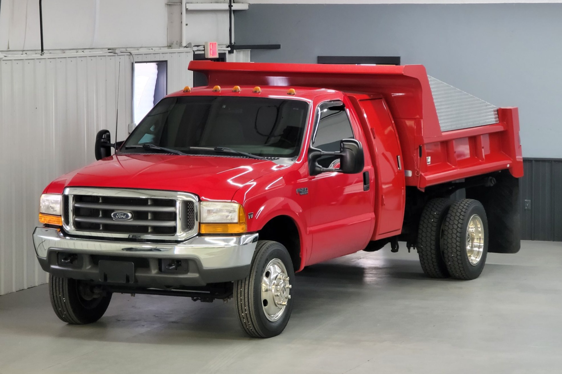 1999 Ford F-450 Super Duty XL 7.3L Power Stroke Dually Dump Truck