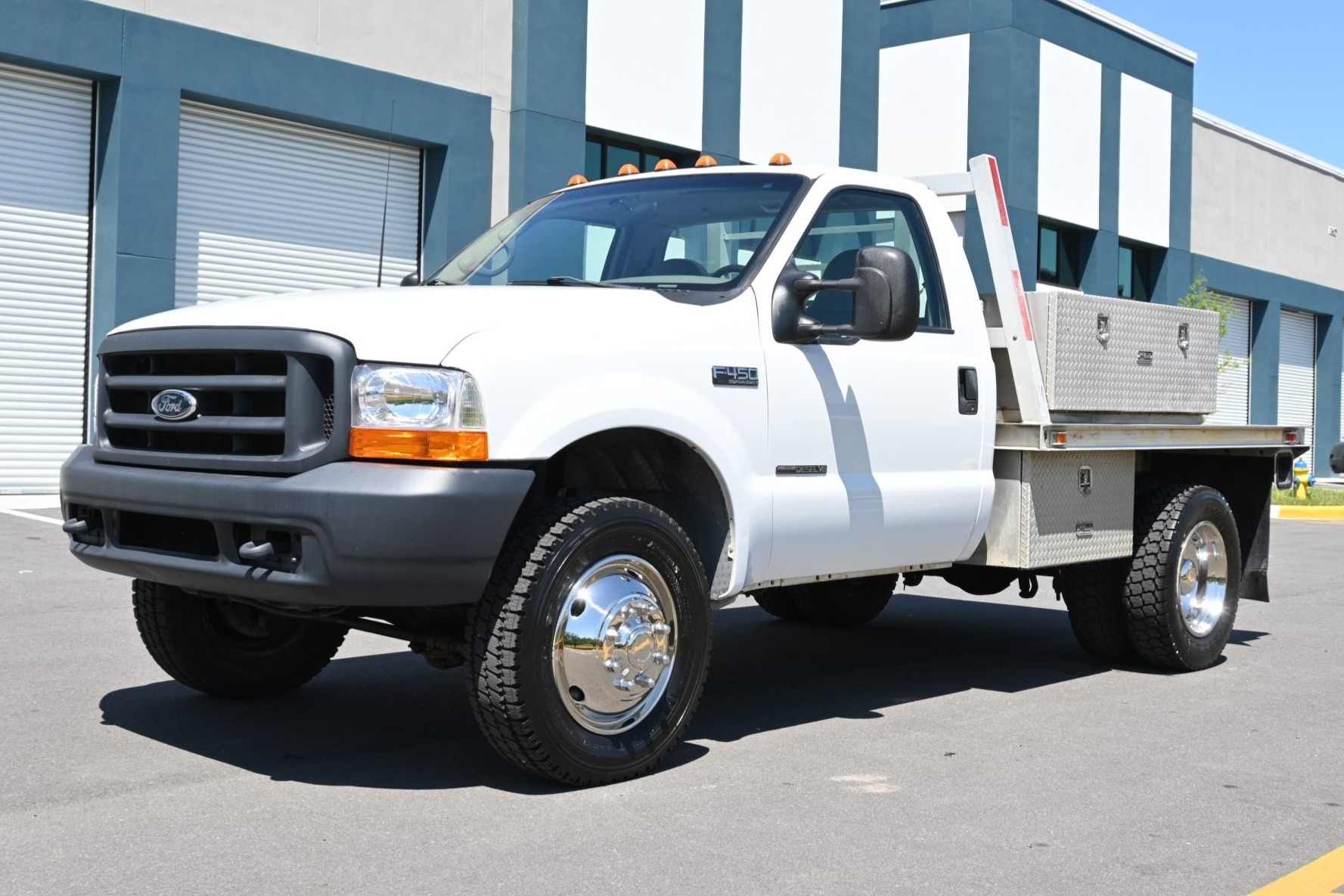 1999 Ford F-450 Super Duty XL 7.3L Power Stroke Dually Flat Bed 4×4