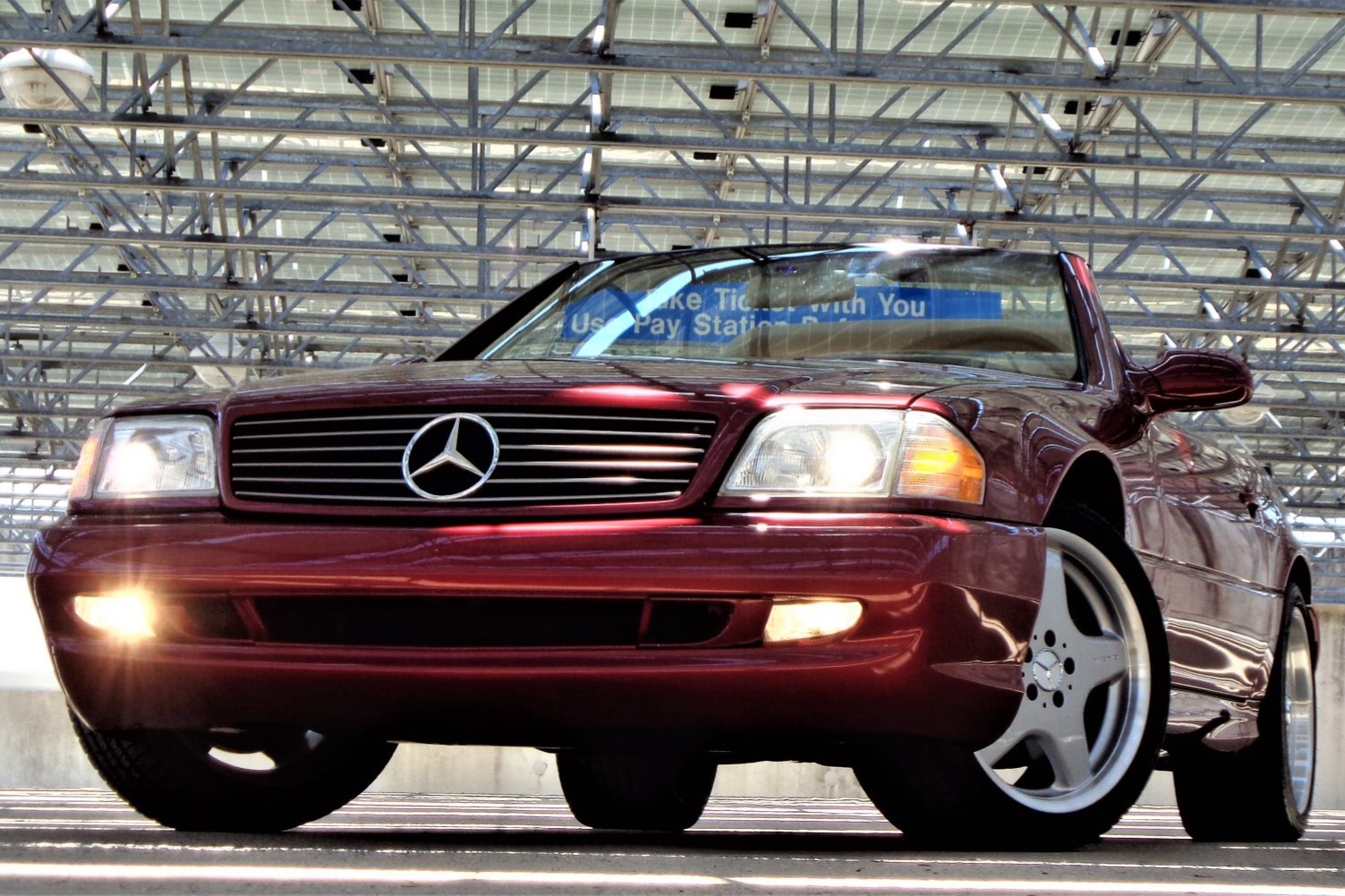 36k-Mile 1999 Mercedes-Benz SL500