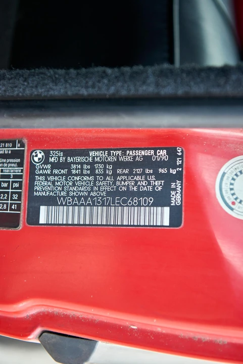 1990 BMW E30 3 Series - Image 31 of 31