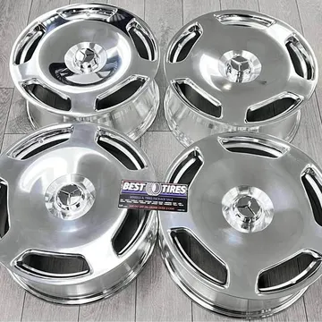 Maybach 20-Inch Chrome Staggered Wheels (Set of 4)