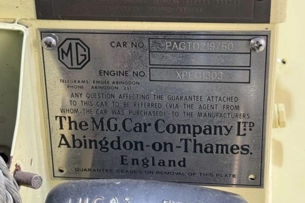 1953 MG TD - Image 9 of 9
