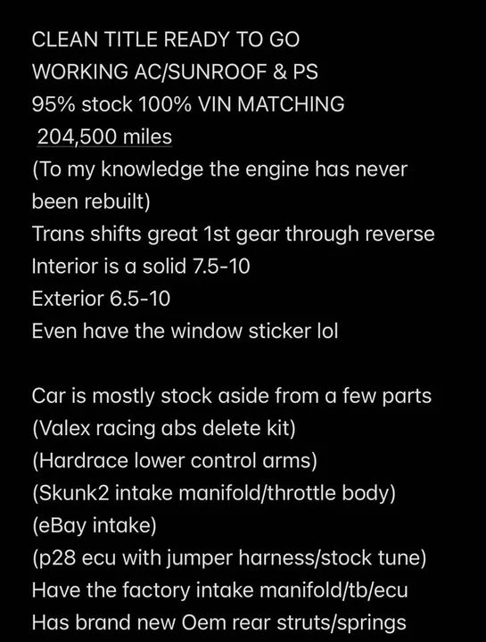 2000 Acura Integra 3rd Gen - Image 16 of 17