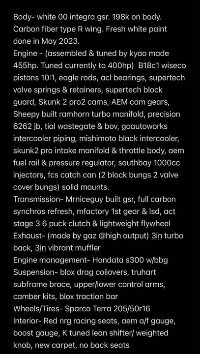 2000 Acura Integra 3rd Gen - Image 5 of 5