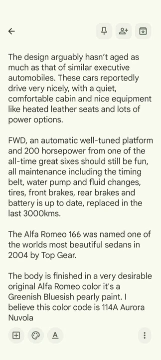 2000 Alfa Romeo 166 - Image 11 of 13