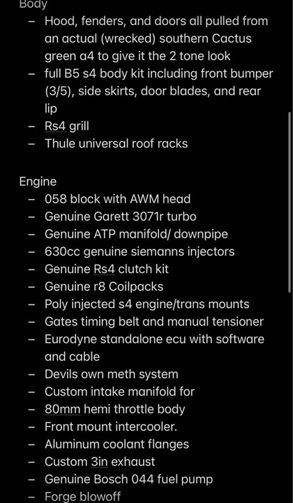 2000 Audi B5 A4 - Image 10 of 11