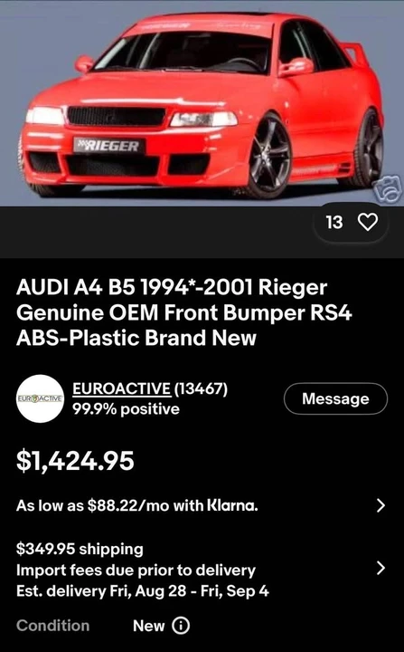 2000 Audi B5 S4 - Image 19 of 19