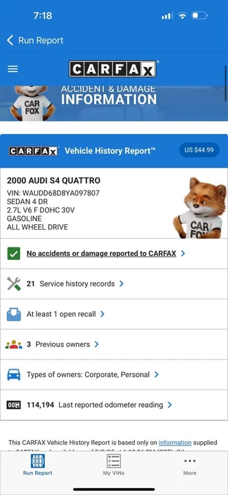 2000 Audi B5 S4 - Image 9 of 20