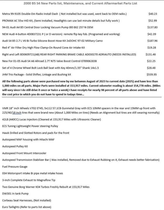 2000 Audi B5 S4 - Image 12 of 14