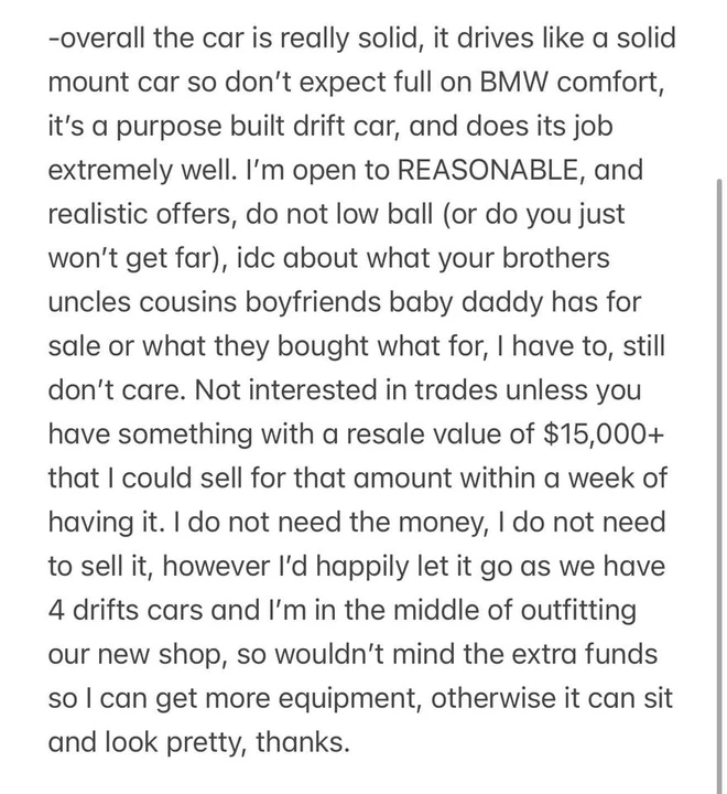 2000 BMW E46 3 Series - Image 14 of 14