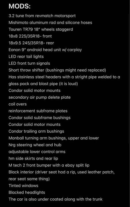 2000 BMW E46 3 Series - Image 11 of 12