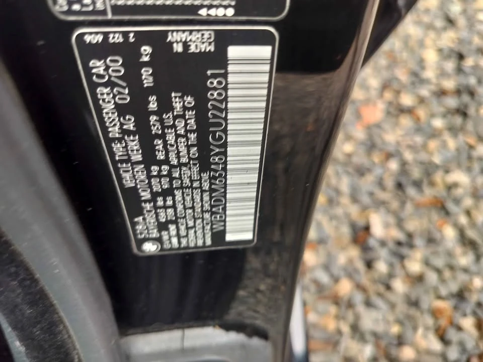 2000 BMW E39 5 Series - Image 11 of 11