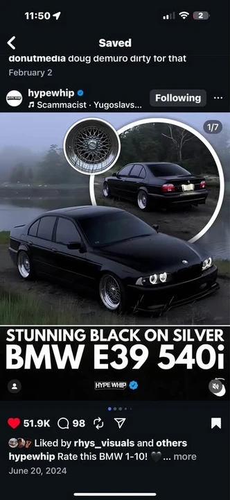 2000 BMW E39 540i - Image 4 of 13