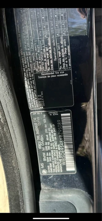 2000 BMW E39 5 Series - Image 7 of 7