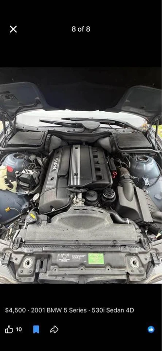 2000 BMW E39 5 Series - Image 11 of 12