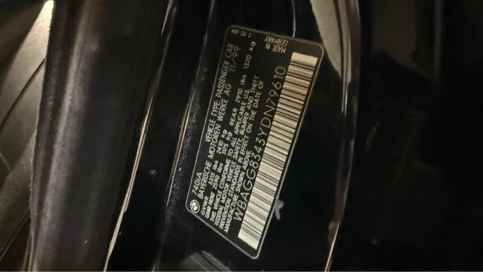 2000 BMW E38 7 Series - Image 13 of 13