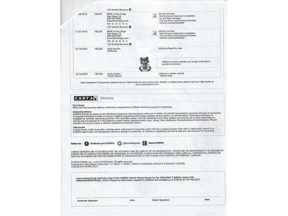 2000 BMW E38 7 Series - Image 19 of 31