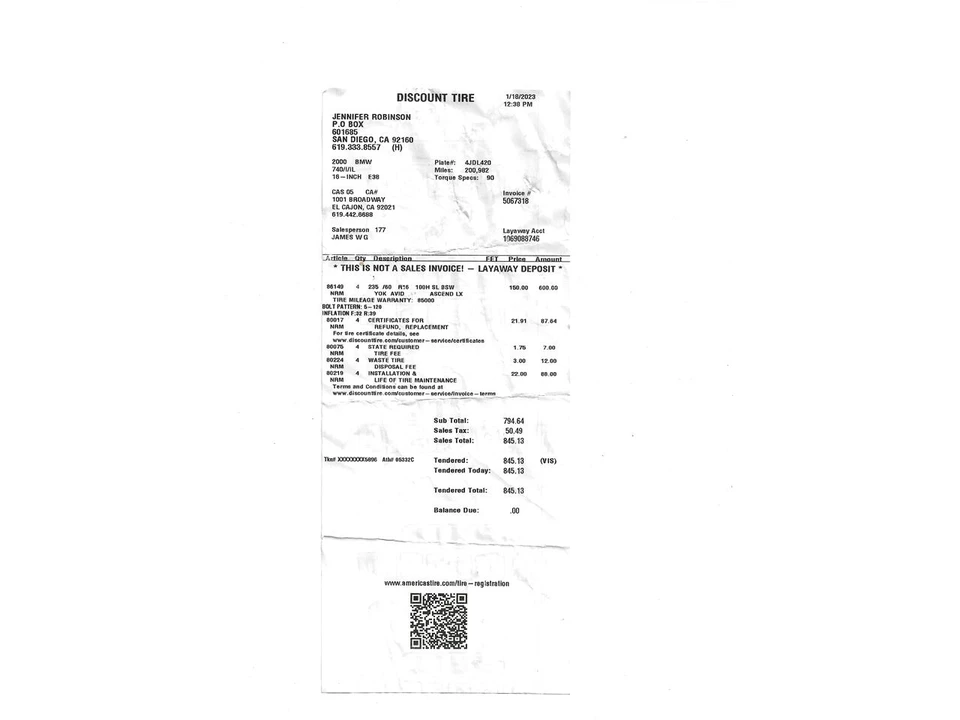2000 BMW E38 7 Series - Image 30 of 31