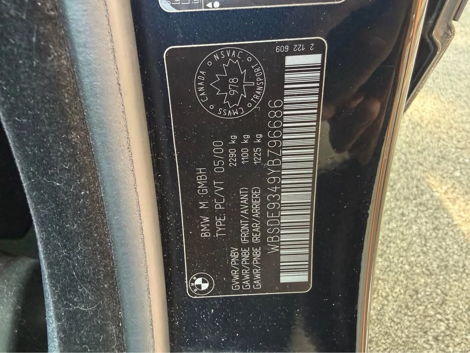 2000 BMW E39 M5 - Image 15 of 16