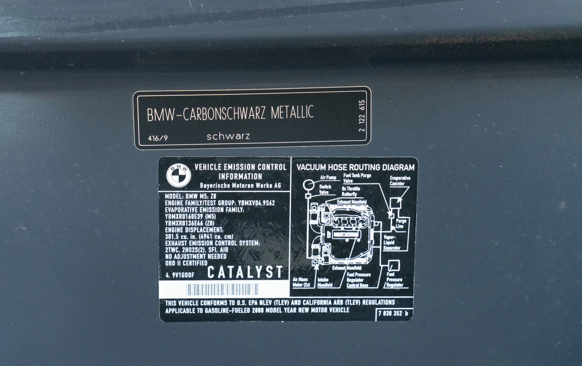 2000 BMW E39 M5 - Image 21 of 27