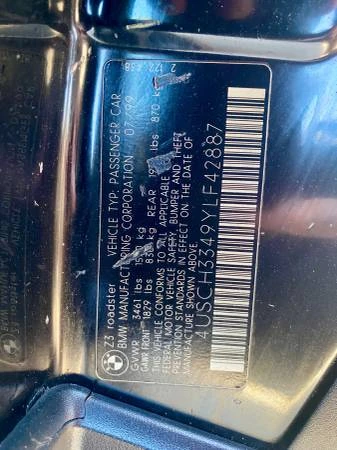 2000 BMW Z3 Roadster - Image 10 of 16