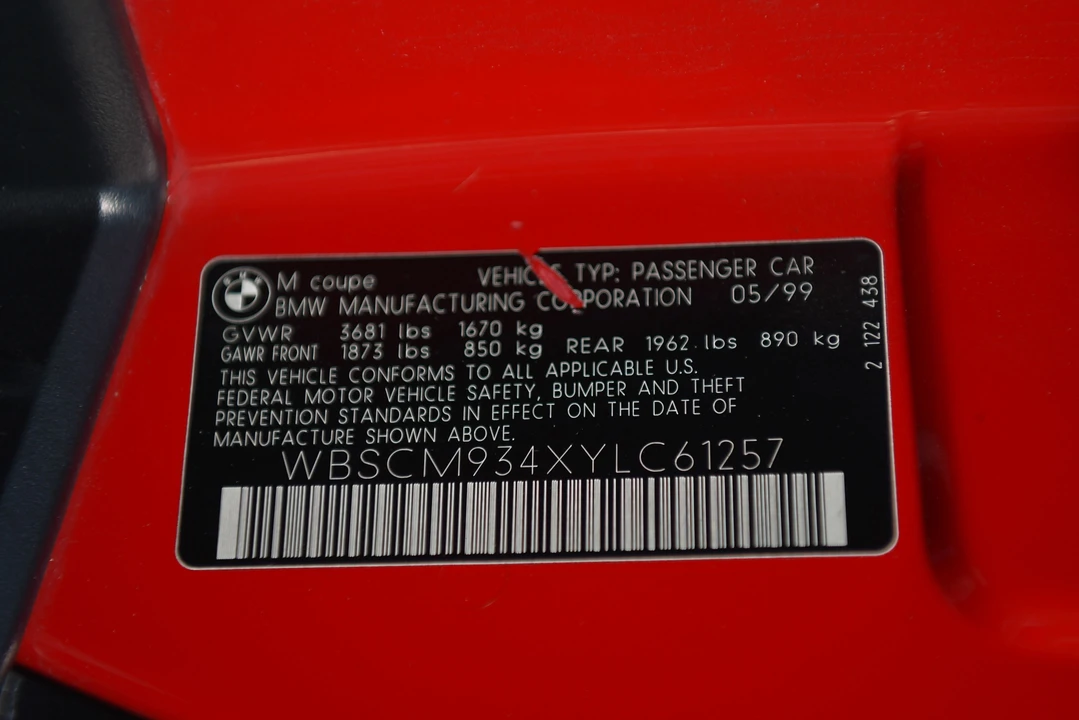 2000 BMW Z3 M Coupe - Image 11 of 31