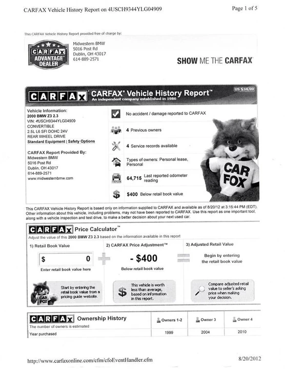 2000 BMW Z3 Roadster - Image 12 of 18