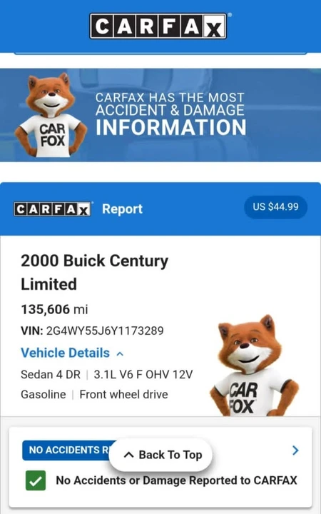 2000 Buick Century - Image 19 of 19