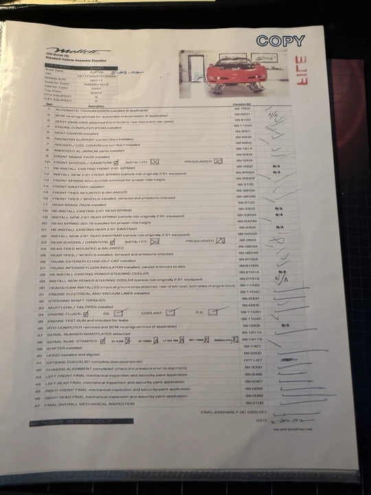 2000 Chevrolet Corvette - Image 10 of 24
