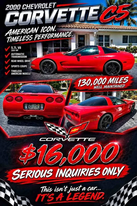 2000 Chevrolet Corvette C5 - Image 1 of 7