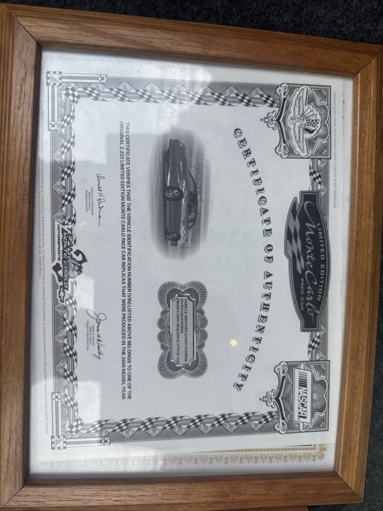 2000 Chevrolet Monte Carlo 6th Gen - Image 18 of 20