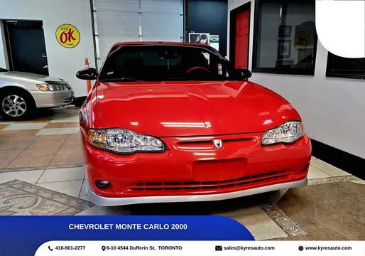 2000 Chevrolet Monte Carlo SS Pace Car